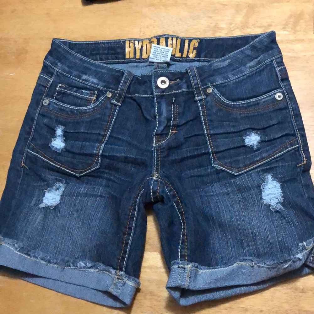 Hydraulic jean shirt